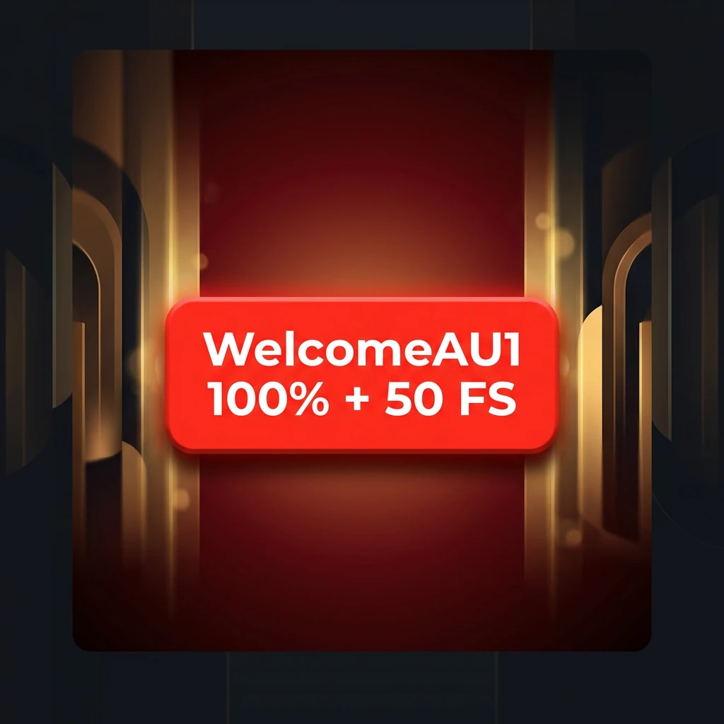 WelcomeAU1 100% + 50 FS